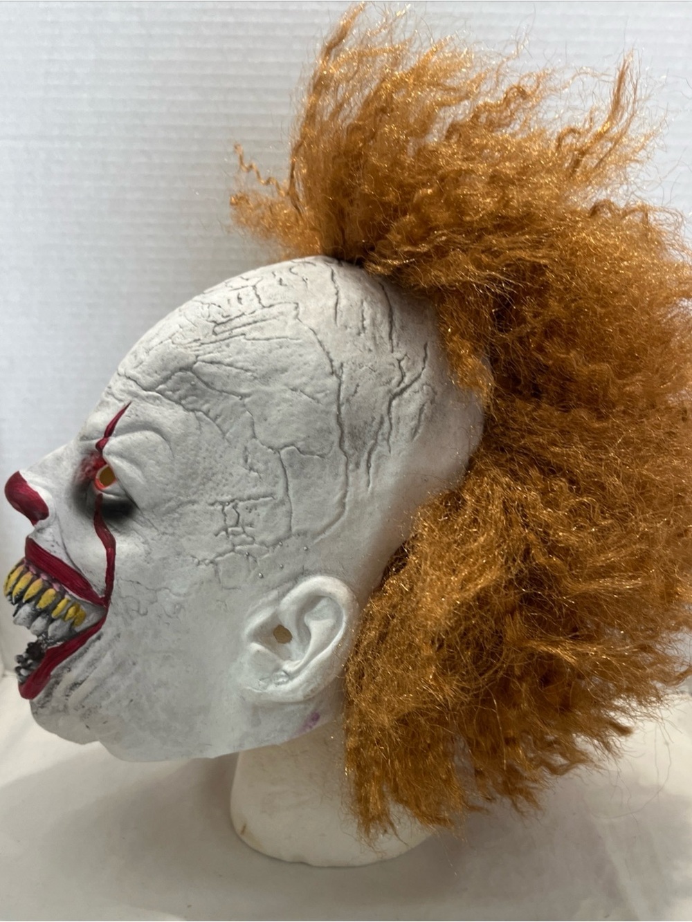 Clown Latex Mask Stephen King's IT Halloween Cosplay Full Mask Costume - Picture 8 of 8